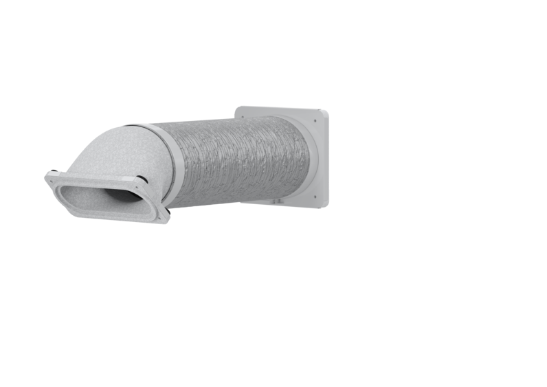 STIEBEL ELTRON Accessoire de gaine d'air LSWP 315-0,7 D avec adaptateur rapide STD - 207475
