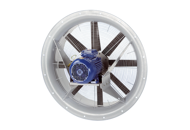 Ventilateur axial DAS 125/6 triphasé, 72.000 m3/h, DN1250 de Maico - 0083.0866