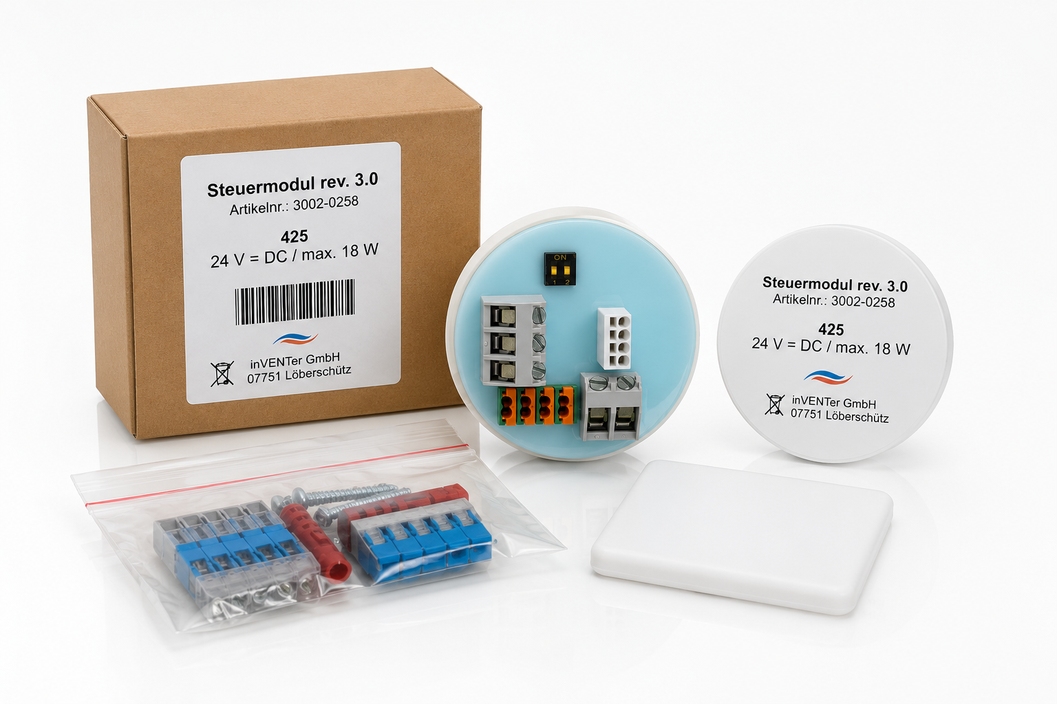 Inventer Clust-Air-Module CAM17 avec capteur de température et d'humidité