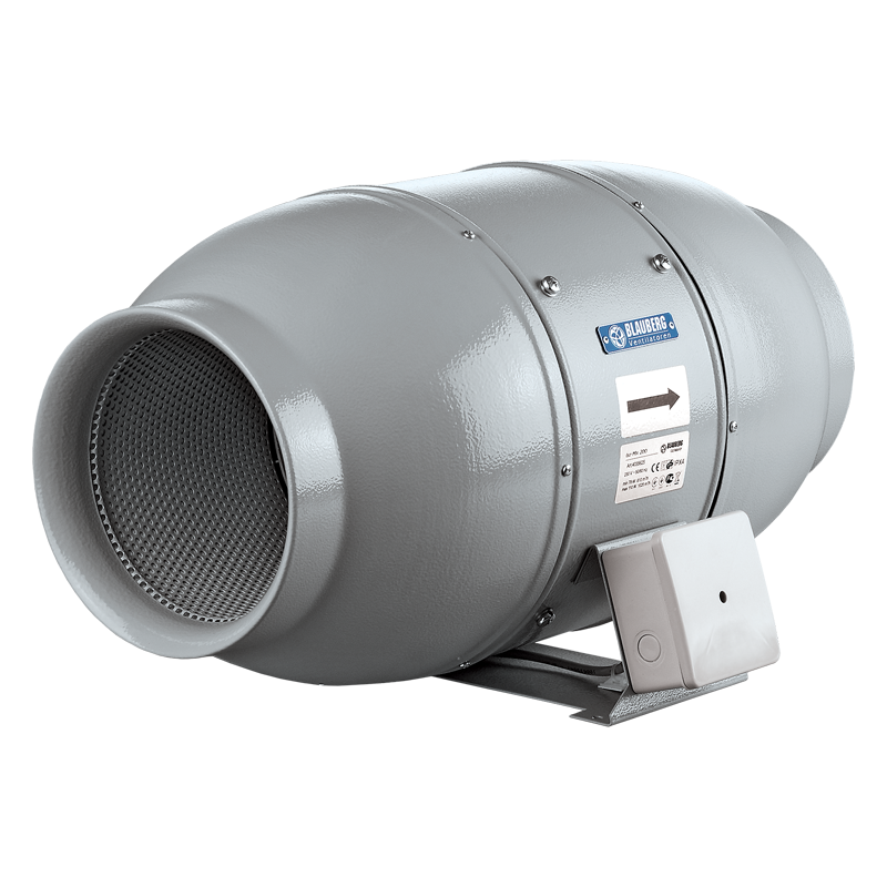 Geräuschisolierter Halbaxialventilator BL Iso-Mix 200 von Blauberg - 8016684