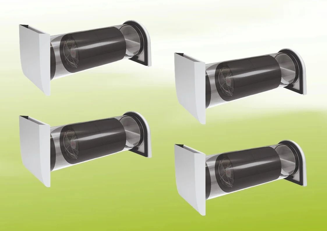 4x Viessmann Vitovent 050-D Type H20E A43 sans panneau de commande - en plastique - Z025291