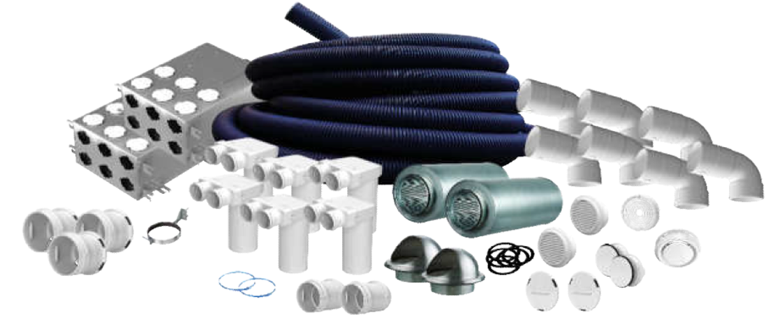 Blauberg KIT BlauFast 75/80, 75/110 ou 75/160