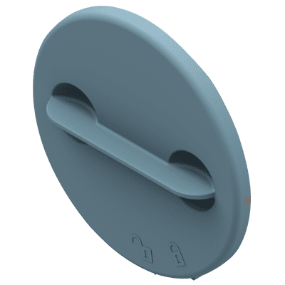 Helios FRS-VDB Couvercle de fermeture - avec fermeture à baïonnette pour pièces en tôle - 03853