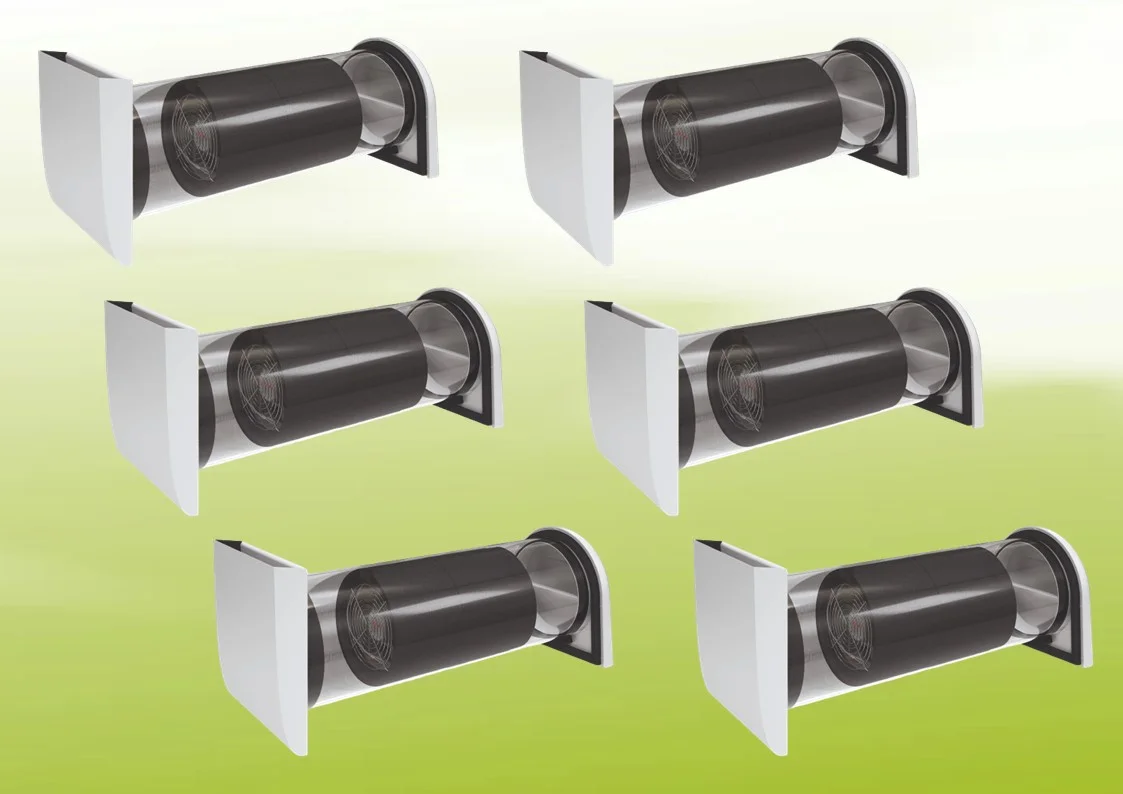 6x Viessmann Vitovent 050-D Type H20E A43 sans panneau de commande - en plastique - Z025293
