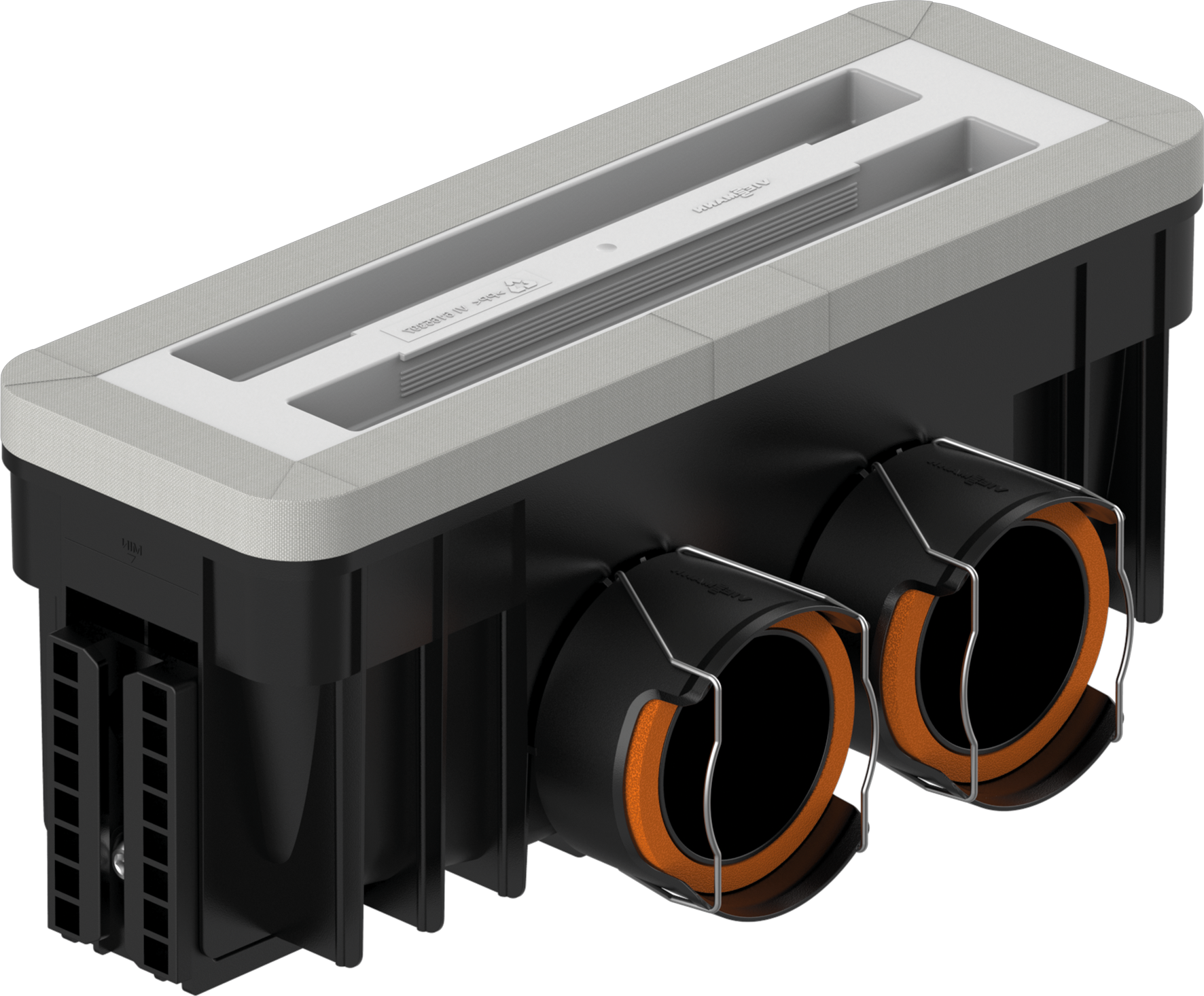Boîtier de diffusion d'air rectangulaire R75 L - Viessmann